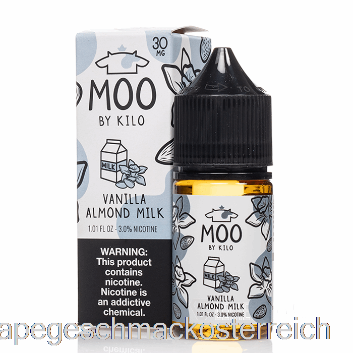 Vanille-Mandelmilch – Moo-Salze – 30 Ml, 30 Mg Vape-Geschmack